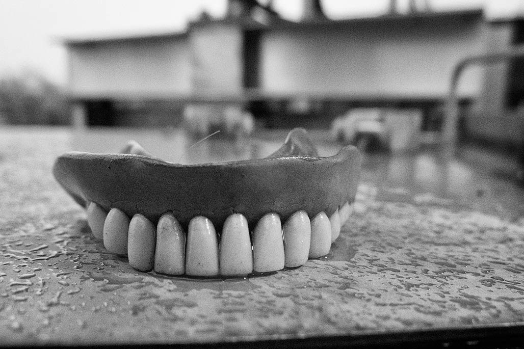 dentures found in sewer