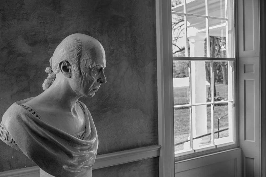 John Henri Isaac Browere life-mask bust of President Madison