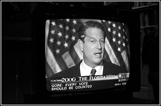 Al Gore during the 2000 FLA vote fiasco