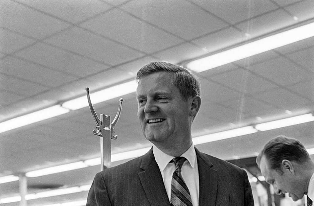 retail politics Black and White