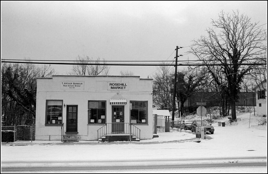 700 Rose Hill Drive Black and White